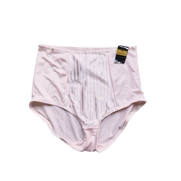 NWT Marilyn Monroe Shaping Briefs Panties Underwear Firm Control Pink 1X Sexy - Picture 1 of 3